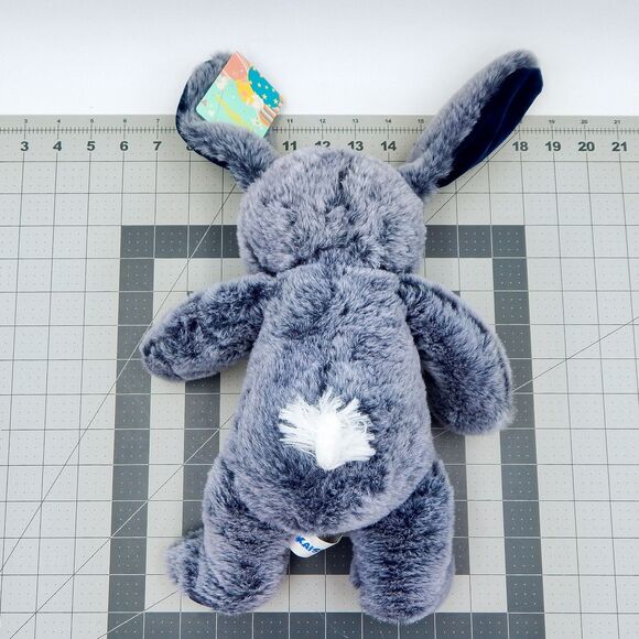 Kaisiyang Blue Bunny Rabbit Plush Bow Tie Seated Stuffed Animal 9 Inch Tag - Picture 2 of 12